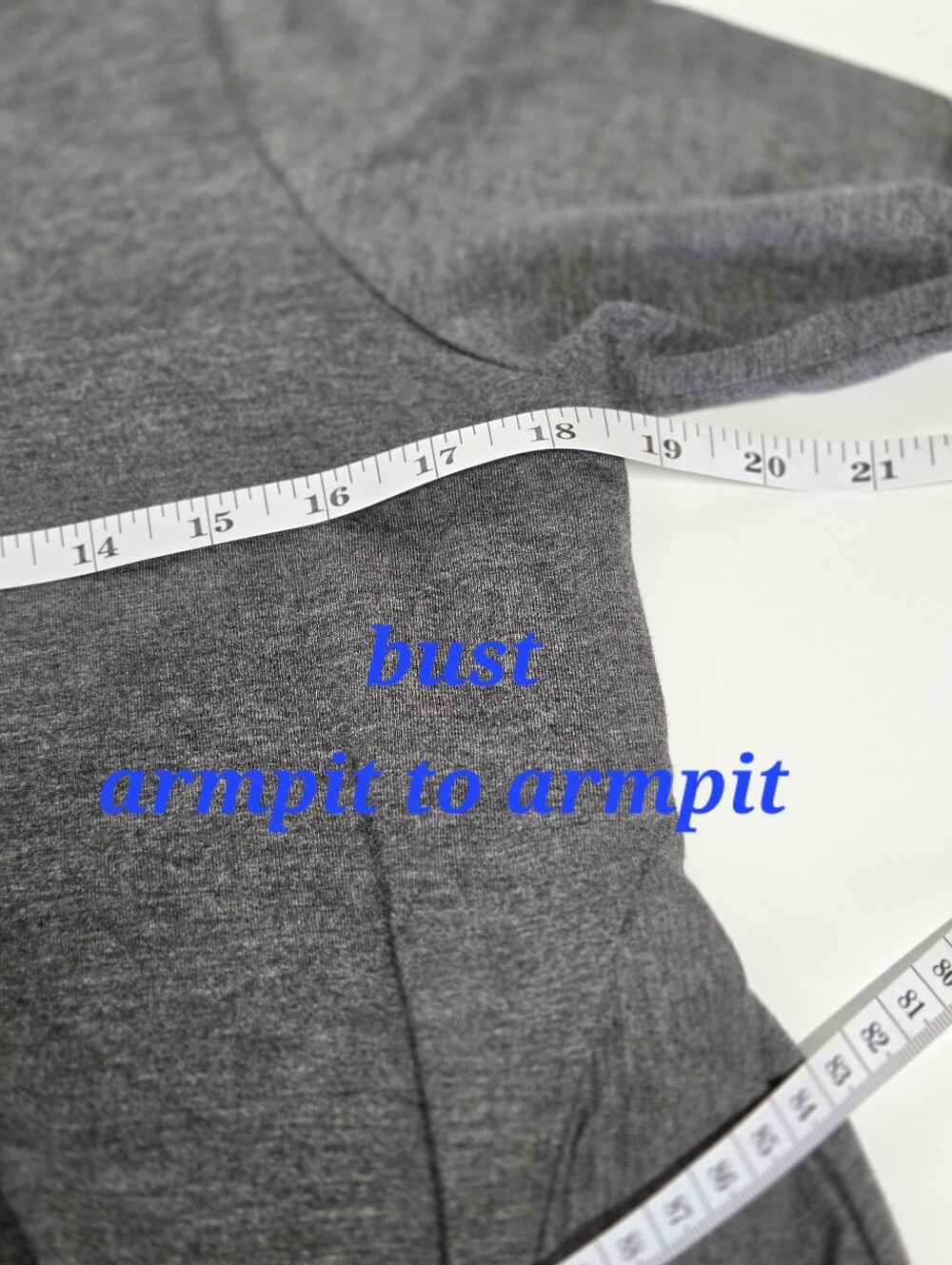 Meri Skye Knot-Hem Long Sleeve Tee in Charcoal by - Picture 12 of 12